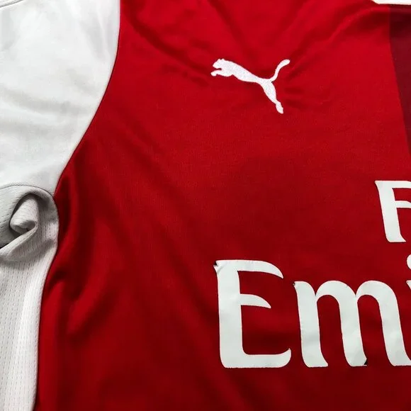 Puma Arsenal Soccer Jersey XL Red White 2016-17 - Picture 3 of 12